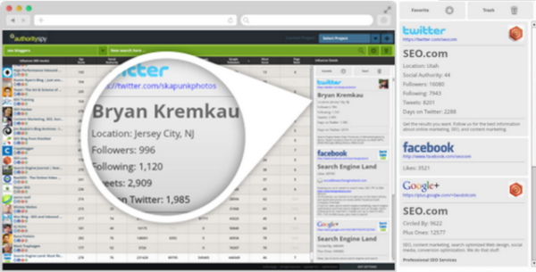 不同平台的粉丝量